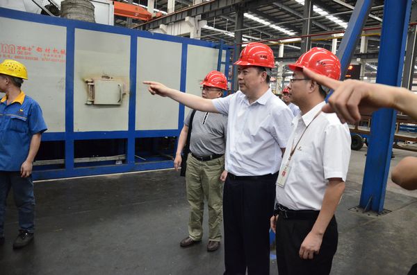  眉山市宋朝华市长莅临我司考察指导事情