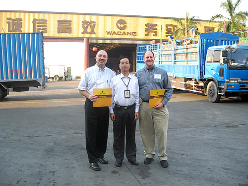 全球铝挤压联合会(AEC)北美代表团到我公司会见-伟昌铝材