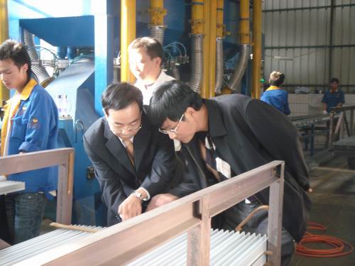 始兴县委、县政府向导到公司旅行考察-伟昌铝材