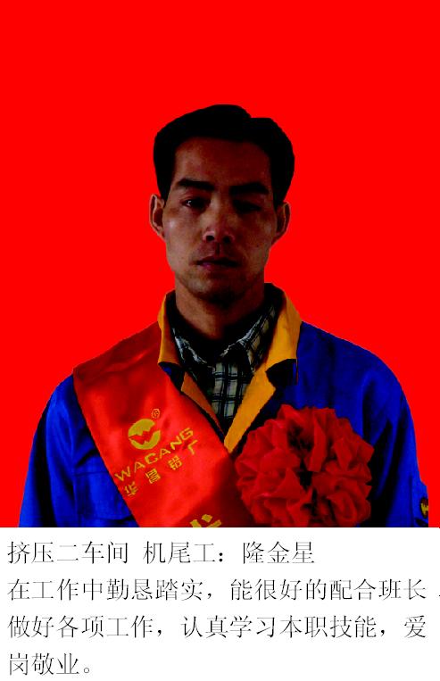 2008年度9393体育铝厂优异员工-伟昌铝材