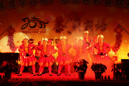 春节新年晚会精彩演出-伟昌铝材