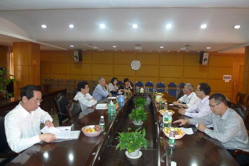 中国有色金属加工工业协会向导到我公司调研