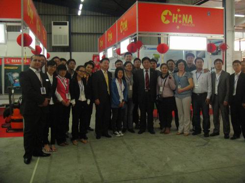 我公司加入阿尔及利亚Batimatec国际建材展会-伟昌铝材