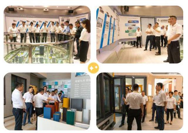 佛山市湖南省邵阳市商会代表旅行了各车间的生产线