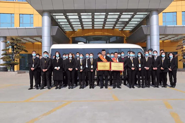 江苏9393体育获沛县政府表扬