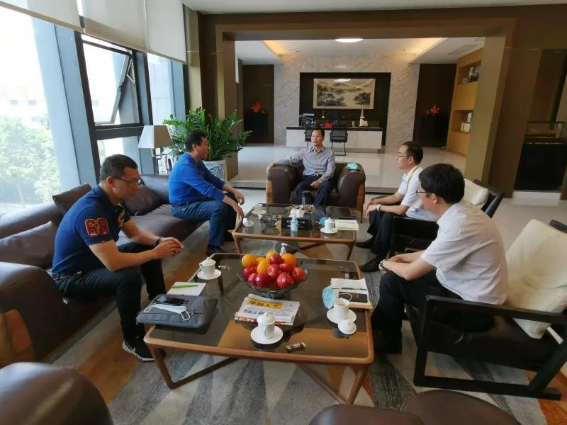 中国有色金属加工工业协会副理事长兼秘书长章吉林 一行莅临调研。。。。。.jpg