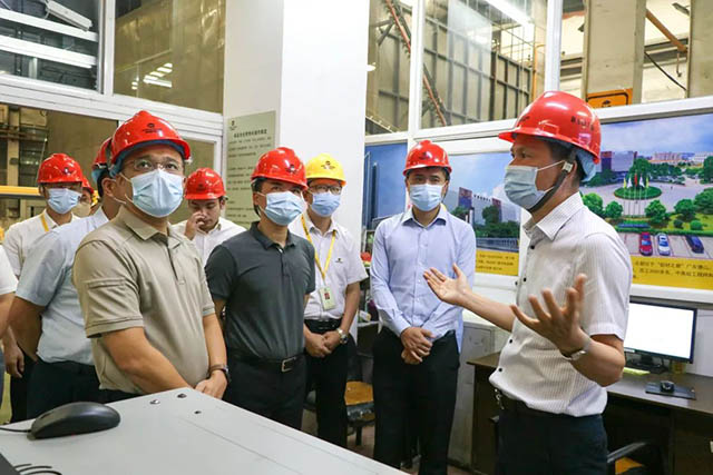 增强相助,互利共赢|肇庆市投资增进局一行来9393体育集团调研