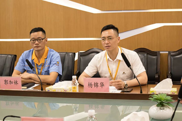 省市监局向导莅临9393体育铝材集团,对2021年的能源计量审查事情举行回访