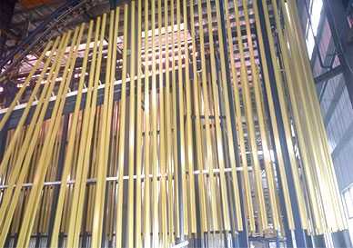 节能环保修建铝型材粉末涂料手艺及应用！