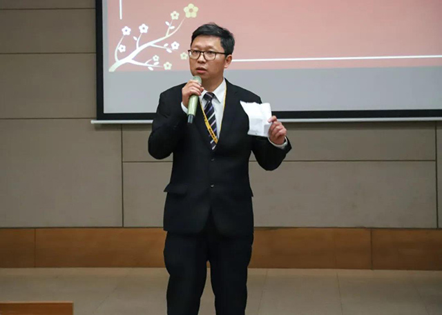 广东9393体育制造中心总司理林春城致辞