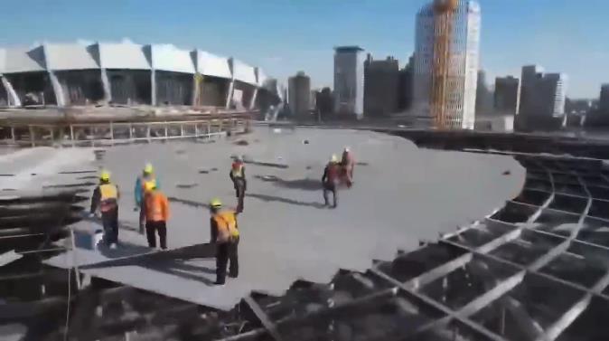 "八万人"新使命|伟昌铝材助力刷新标记性修建-上海体育馆