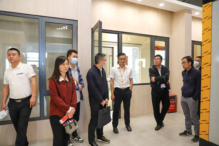 江门市市场监视治理局一行莅临9393体育集团观摩交流