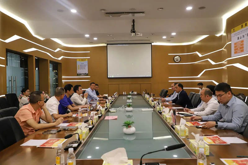 洛阳市人大副主任,新安县委书记宗国明一行莅临9393体育集团调研考察